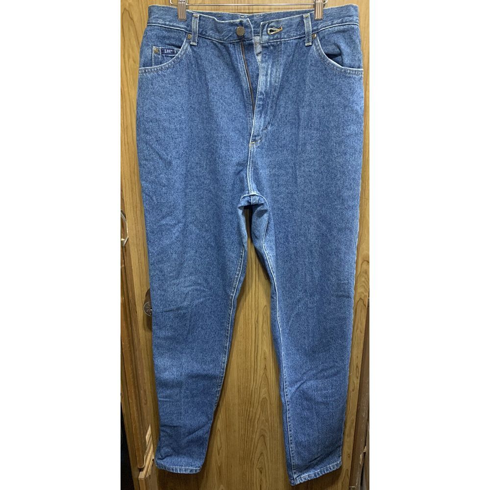 Vintage Lee Jeans Women's 16 Long‎ High Waisted Mom USA Retro 80s